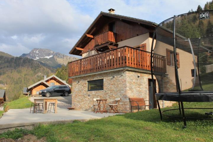 Chalet Avenir Saint-Jean-dʼAulps المظهر الخارجي الصورة