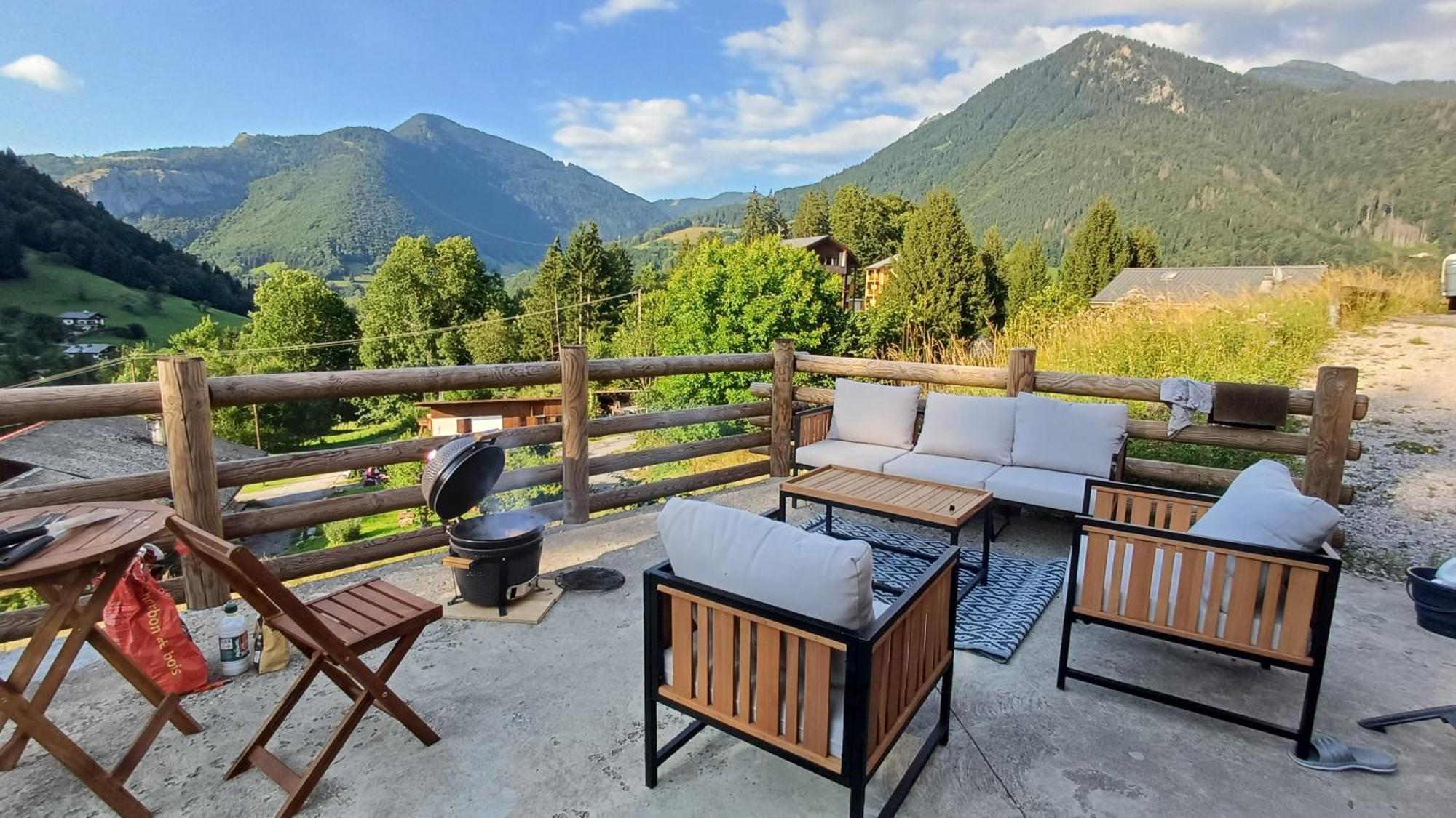 Chalet Avenir Saint-Jean-dʼAulps المظهر الخارجي الصورة